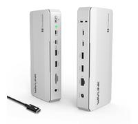 WAVLINK Thunderbolt 5 Docking Station,12-in-1 Dock,120Gbps Max,140W PD | 4x TBT5,Triple 4K@144Hz/Dual 6K@60Hz Display,4x USB-A 10Gbps,2.5G Ethernet,for Mac & Windows TB5/4 Laptops