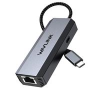 WAVLINK USB C to Ethernet Adapter 5Gbps+95W Charging, Driver-free RJ45 Gigabit LAN Ethernet Network Adapter for Laptop, Computer, compatible with Thunderbolt 5/4/3, Mac, Windows, iPad, iPhone, MacBook
