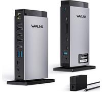 WAVLINK WL-UG63PD13 PRO/M USB-C DisplayLink Dock Triple Monitor 100W 4K