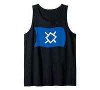 Wavy Flag Northern Cheyenne Native American Little Big Horn Tank Top