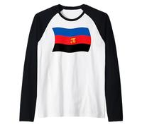 Wavy Flag of Polyamory Polygamy Mormon Religion Raglan Baseball Tee
