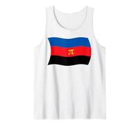 Wavy Flag of Polyamory Polygamy Mormon Religion Tank Top