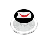 Wavy Flag of Rapa Nui Rapanui Easter Island Smile PopSockets PopGrip for MagSafe