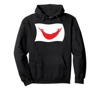 Wavy Flag of Rapa Nui Rapanui Easter Island Smile Pullover Hoodie