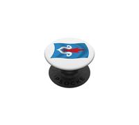 Wavy Flag of the Ainu People PopSockets Adhesive PopGrip