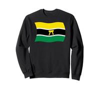 Wavy Flag of the Ashanti People Africa African Sweatshirt