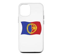 Wavy Flag of the Comanche Nation Comancheria Native American Case for iPhone 12/12 Pro