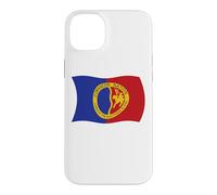 Wavy Flag of the Comanche Nation Comancheria Native American Case for iPhone 14 Plus