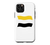 Wavy Flag of the Garifuna Garinagu Belize Roatan Shirt Case for iPhone 11 Pro