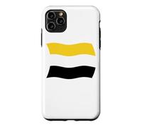 Wavy Flag of the Garifuna Garinagu Belize Roatan Shirt Case for iPhone 11 Pro Max