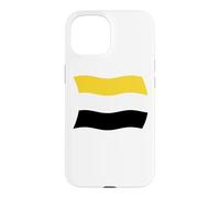 Wavy Flag of the Garifuna Garinagu Belize Roatan Shirt Case for iPhone 15