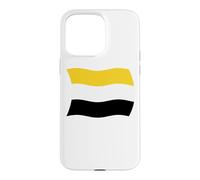 Wavy Flag of the Garifuna Garinagu Belize Roatan Shirt Case for iPhone 15 Pro Max