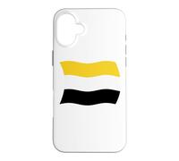 Wavy Flag of the Garifuna Garinagu Belize Roatan Shirt Case for iPhone 16 Plus
