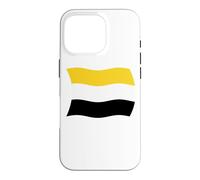 Wavy Flag of the Garifuna Garinagu Belize Roatan Shirt Case for iPhone 16 Pro