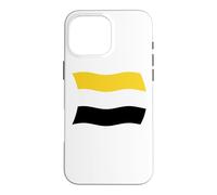 Wavy Flag of the Garifuna Garinagu Belize Roatan Shirt Case for iPhone 16 Pro Max