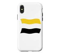 Wavy Flag of the Garifuna Garinagu Belize Roatan Shirt Case for iPhone X/XS