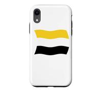 Wavy Flag of the Garifuna Garinagu Belize Roatan Shirt Case for iPhone XR