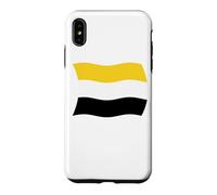 Wavy Flag of the Garifuna Garinagu Belize Roatan Shirt Case for iPhone XS Max
