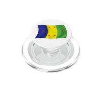 Wavy Flag of the Ogoni People Nigeria PopSockets PopGrip for MagSafe