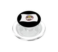 Wavy Flag of the Ute Tribe Utah Indian Native American PopSockets PopGrip for MagSafe
