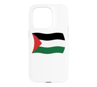 Wavy Flag Palestinian Authority Palestine Gaza Middle East Case for iPhone 15 Pro