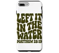 Wavy Green Left It In The Water Matthew 28:19 Case for iPhone 7 Plus/8 Plus