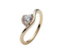 Wavy Heart Ring - female - Pandora - Rings - Yellow - 50 MM - Accessories 50 MM