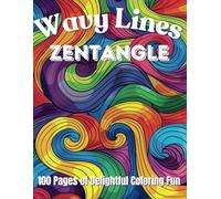 Wavy Lines: Zentangle Coloring