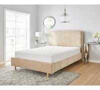 Wavy Memory Foam Spring Mattress Starlight Beds White Single