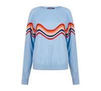 Wavy Peace Cut Out Jumper (Blue) House Of Holland Blue M/L