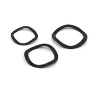 Wavy Spring Crinkle Washers, 10/50 pcs M3-M50 Three Wave Crest Washer(50pcs M16x21)