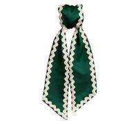 Wavy Velour Festive Decorative Ribbon Strips & Ties - Premium Soft Flocked DIY Ribbon, Durable Non-Fray Wave Edge Velour Ribbon for Gift Wrapping Floral Craft Holiday Home Decoration (F)