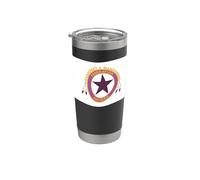 Wavy Wampanoag Tribe Flag Squanto Indian Native American Stainless Steel Insulated Tumbler