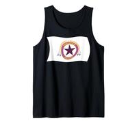 Wavy Wampanoag Tribe Flag Squanto Indian Native American Tank Top