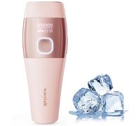 Wavytalk Laser Hair Removal Device,Painless Ice Cooling IPL Hair Removal,Max 24J High Energy Hair Removal Machine for Face Bikini Line Armpit Leg Back,Corded (Pink)