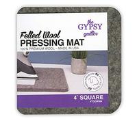 WAWAK Gypsy Quilter Felted Wool Pressing Mat, 4"x4"x0.5", Made in USA