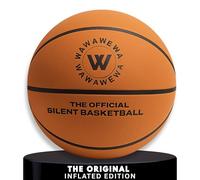 WAWAWEWA The Official Silent Basketball Size 7 (29.5") - Ready to Play Indoor Basketball for Quiet Dribbling - Grooved Airless Indoor Training PU Foam Basket Ball for All Ages