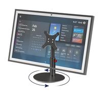 WAWXH1314 Rotatable Stand for Show 21 and 15 (1st, 2nd) Gen, Adjustable Desktop Holder, Show 15 Table Bracket with Height Degree, Tiltable Angle, Sturdy and Durable, Easy Installation (Black)