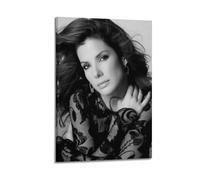WAWYY Sandra Bullock Retro Poster Room Aesthetic Print Art Wall Painting Canvas Modern Bedroom Decor 16x24inch(40x60cm)