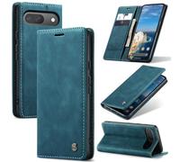 WAWZ for Google Pixel 10/10 Pro 6.3", Flip Fold Leather Wallet Case with Credit Card Slot and Kickstand Magnetic Closure Protective Cover for Pixel 10/10 Pro (Teal)