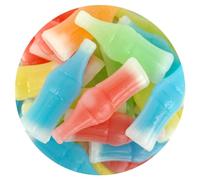 Wax Bottle Candy, 1lb Bulk Bag, Wax Juice Bottle, Retro Candy