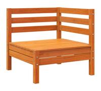(wax brown, 1 pcs/corner sofa) vidaXL Garden Sofa Outdoor Sofa Wooden Sectional Sofa Seat Solid Wood Pine