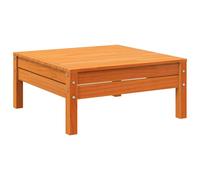 (wax brown, 1 pcs/footrest) vidaXL Garden Sofa Outdoor Sofa Wooden Sectional Sofa Seat Solid Wood Pine