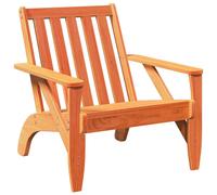 (wax brown, 1 pcs) vidaXL Garden Adirondack Chairs Outdoor Chair Picnic Chair Solid Wood Pine
