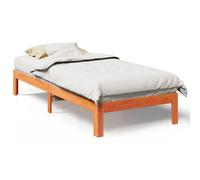 Family Bed Frame No Mattress Bedrom Bed Base Bedstead Solid Wood Pine vidaXL