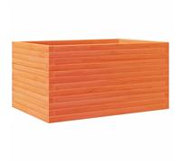 (wax brown, 90 x 60 x 46 cm) vidaXL Garden Planter Outdoor Flower Pot Planter Pot Wax Brown Solid Wood Pine
