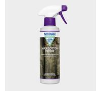 Nikwax WAX COTTON PROOF SPRAY-ON Waterproofer, Ads Water Repellency and Reduces Weight Caused by Water Absorption, Keeping You Warmer and Drier, 300ml