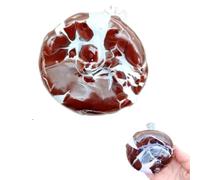 Wax Cracking Squishy,Chocolate Squishy, Funny Squeeze To Rebound Chocolate Tools For Sensory Experience Focus And Stress Relief, Sensory Squeeze Tool For Desk Office Travel Use, Ball Design