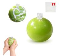 Wax Cracking Squishy, Cracking Wax Ball Squishy, Shell Can Be Cut Open For Bare-Hand Fun, Soft Gel Fidget Ball with Crackable Texture for ASMR & Stress Relief (A)
