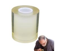 Wax Film, Transparent Protective Sticker Roll, Clean Watch Face Shield, Static Dustproof Film Protection for Smartwatches, Anti-Scratch Tape for Jewellery Glass Repairs, Dust Prevention